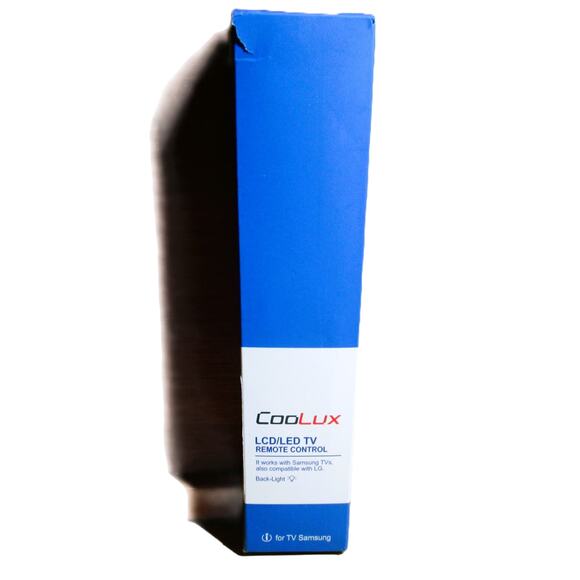 Coolux LCD LED Remote Control Black Plastic Samsung and LG TVs Compatible - Picture 2 of 2